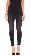 LTB Lonia Damen Super Skinny Jeans Mid Rise Hose im leichten Used-Look...