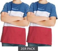 2er Sparpack Bench. Kinder Baumwoll-Shirt Kurzarm-Shirt mit Marken Sch...