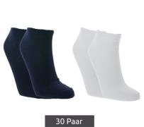 30 Paar spirit of colours nachhaltige Sneaker-Socken OEKO-TEX Standard...