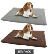 3er Pack vitazoo Thermodecke waschbare Heimtier-Decke für Hunde und Ka...