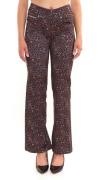 FREDDY N.O.W. Yoga Tech Damen Hose Wide Leg mit Leopardenmuster 276996...