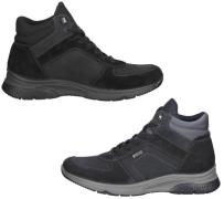 bama Herren Echtleder-Schuhe wetterfeste Stiefeletten mit bama-tex Mad...