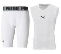 Puma BBall Compression Shorts oder Compression SL Shirt Herren Kompres...