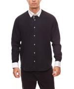 RUSTY NEAL Herren Button-Down-Hemd R-11017 Schwarz