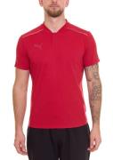 PUMA teamCUP Casuals Herren Polo-Shirt mit kurzem Stehkragen Sport-Shi...