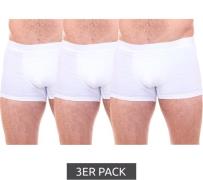 3er Pack watson´s Herren Boxershorts im Retro-Stil Baumwoll-Shorts Wei...