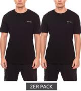 2er Pack HECHTER STUDIO Herren Baumwoll T-Shirt Rundhals-Shirt NI58100...