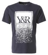 YOUNG & RECKLESS Trademark Crumble Herren T-Shirt Baumwoll-Shirt mit F...