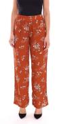 Laura Scott Damen Palazzo-Hose bequeme Stoff-Hose mit Blumen-Muster 64...