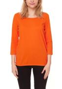 BOYSEN´S Damen Basic-Shirt 3/4 Arm mit Gummizug 87580407 Orange