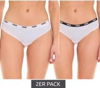 2er Pack PUMA Brazilian Damen-Panties Slips Unterwäsche-Set 603041001 ...