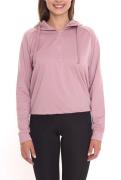 OXIDE Training Damen Fitness-Pullover sportlicher Zip-Sweater mit Kapu...