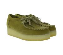 Clarks Originals Wallacraft Lo Damen Schnürschuhe edle Echtleder-Halbs...