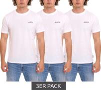 3er Pack LOTTO Herren Basic T-Shirt aus Baumwolle Rundhals-Shirt 87924...