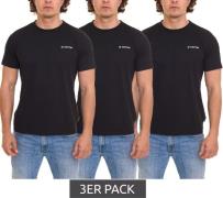 3er Pack LOTTO Herren Basic T-Shirt aus Baumwolle Rundhals-Shirt 87924...