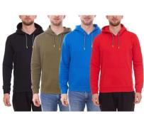 NORTHERN COUNTRY Herren Kapuzen-Pullover Baumwoll-Hoody Langarm-Shirt ...