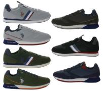 U.S. POLO ASSN. Nobil Sneaker sportliche Herren Halbschuhe mit Wechsel...