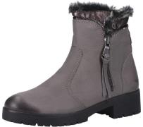 Venturini Milano Damen Stiefelette gefütterte Echtleder-Boots mit Reiß...