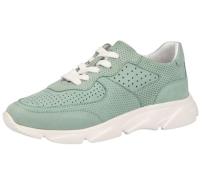 SANSIBAR Damen Echtleder-Schuhe stylische Sneaker Freizeit-Schuhe 1047...