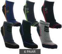 6 Paar Uncle Sam Herren Baumwoll-Socken Sport-Socken Sneaker-Socken Gr...