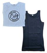 2er Pack Bench. Kinder Tank-Top und Kurzarm-Shirt Rundhals-Shirt 54682...