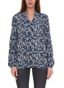 Aniston CASUAL Damen Langarm-Bluse mit Allover Blumen-Print 91054845 B...