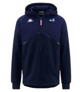 Kappa X ALPINE Formel 1 F1 Kinder Hoodie Kapuzen-Pullover mit Baumwoll...