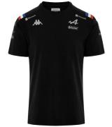 Kappa X ALPINE Formel 1 F1 Kinder T-Shirt mit HYDRO WAY PROTECTION-Tec...