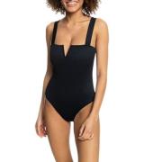 ROXY Love Rib Damen Badeanzug Schwimm-Mode ERJX103416-KVJ0 Schwarz