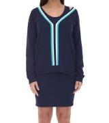 AjC Damen 2er-Set Pullover und Kleid aus Feinstrick Business-Set 86667...