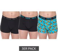 3er Pack TASTIQ Herren Boxershorts mit Pizza-Print Baumwoll-Unterhose ...