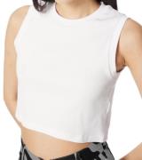 Denim Project Niki Damen Tank-Top im Cropped-Design Baumwoll-Shirt JIB...