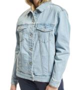 Denim Project mona Damen Jacke schlichte Jeans-Jacke Baumwoll-Jacke JI...