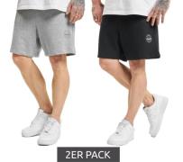 2er Pack Jack & Jones Herren Baumwoll-Shorts Sommer-Shorts kurze Hose ...