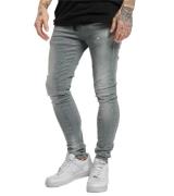 vsct Keanu Herren Slim-Fit Jeans im Destroyed-Look Denim-Hose mit Farb...