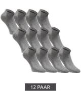 12 Paar JACK & JONES Short Sock Sneaker-Socken Sport-Strümpfe Baumwoll...