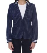 AjC Blazer Damen Business-Jacke mit Ein-Knopf-Verschluss Blazer Anzug-...