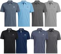 adidas Drive Polo oder Drive Polo Heather Herren Polo-Shirt mit AeroRe...