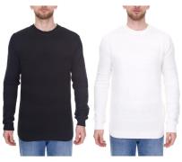 Denim Project Herren Strick-Pullover mit dezenter Musterung Baumwoll-P...