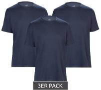 3er Pack PUMA Damen Baumwoll-Shirt T-Shirts Rundhals-Shirt Basic-Shirt...