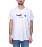 Ballin Est. 2013 Herren nachhaltiges Baumwoll-Shirt mit Logo-Print auf...