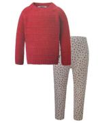 DKNY zweiteiliges Kinder Chenille-Set bestehend aus Sweatshirt und Leg...