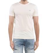 GANT Herren Baumwoll-Shirt mit kleiner Marken-Stickerei auf Brust T-Sh...