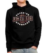 JACK & JONES Herren Kapuzen-Pullover Baumwoll-Pullover mit JACK & JONE...