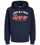 JACK & JONES Herren Kapuzen-Pullover Baumwoll-Pullover mit JACK & JONE...