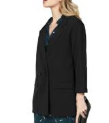 SELECTED FEMME Jacke elastischer Damen Long-Blazer mit Pattentaschen S...