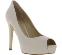 GUESS Schuhe Echtleder-Pumps moderne Damen Peeptoes im schlichten Look...