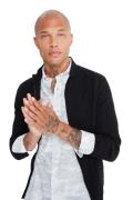 JIMMY SANDERS Cardigan trendige Herren Strick-Jacke mit durchgehendem ...