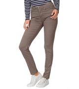 Cheer Hose Color-Jeans bequeme Damen Slim Fit-Hose mit Crinkle-Effekte...