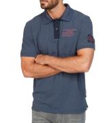 Tom Tailor Polo-Hemd bequemes Herren Polo-Shirt mit Knopfleiste Navy